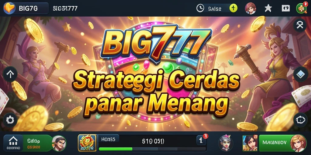 Tampilan gameplay yang menegangkan dan strategi mendalam di BIG777.