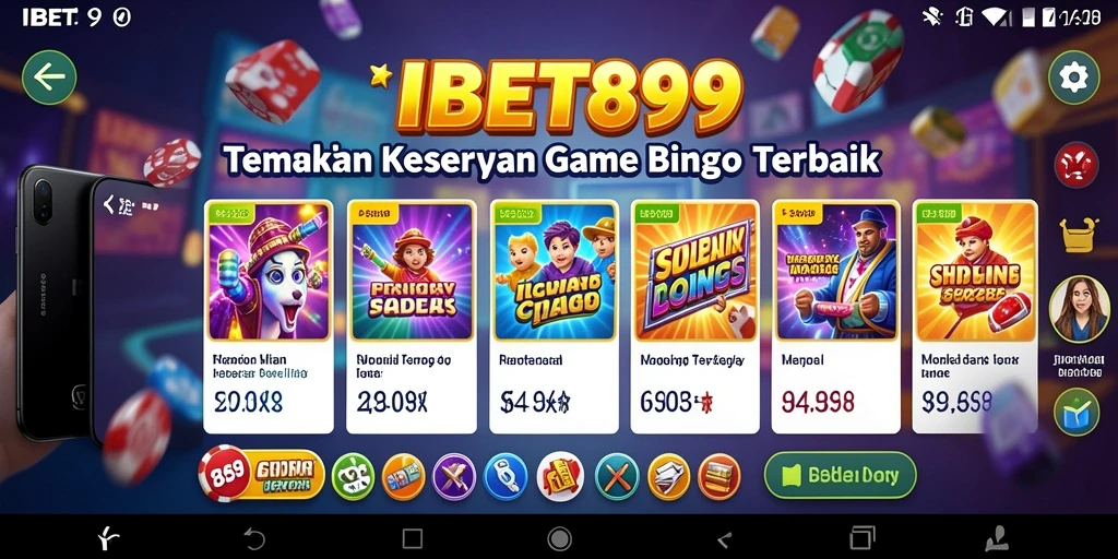 Screenshot IBET899 menampilkan keseruan permainan Bingo yang menakjubkan.
