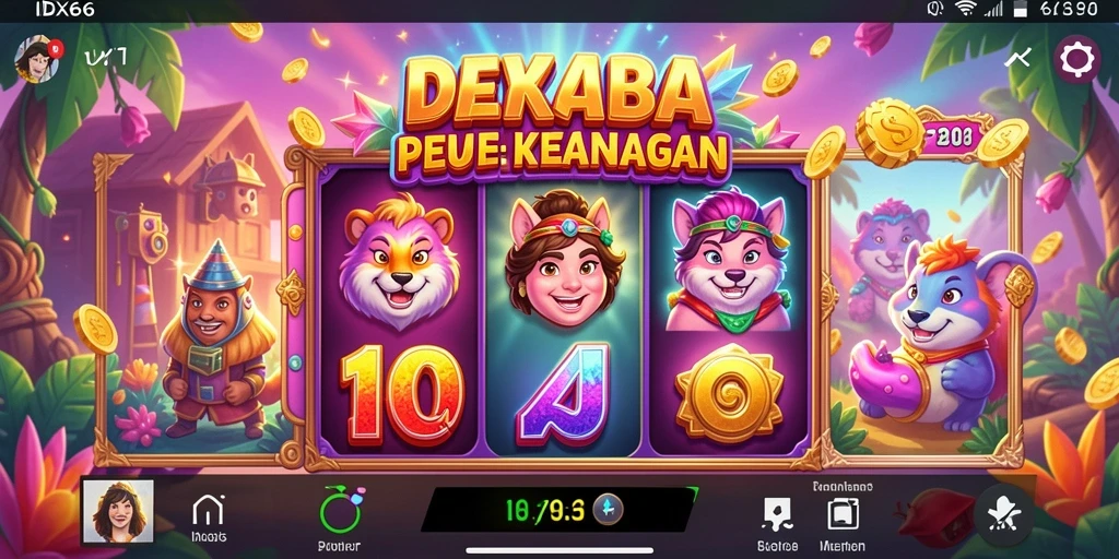 Screenshot utama IDX66 menampilkan pengalaman gameplay Slot yang mengasyikkan.