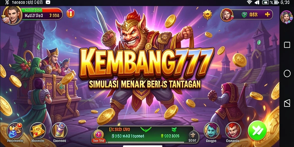 Tampilan gameplay menarik dalam KEMBANG777 dengan banyak tantangan.