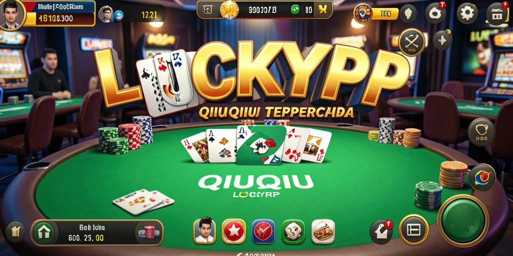 Screenshot gameplay QiuQiu yang menarik dan kompetitif.