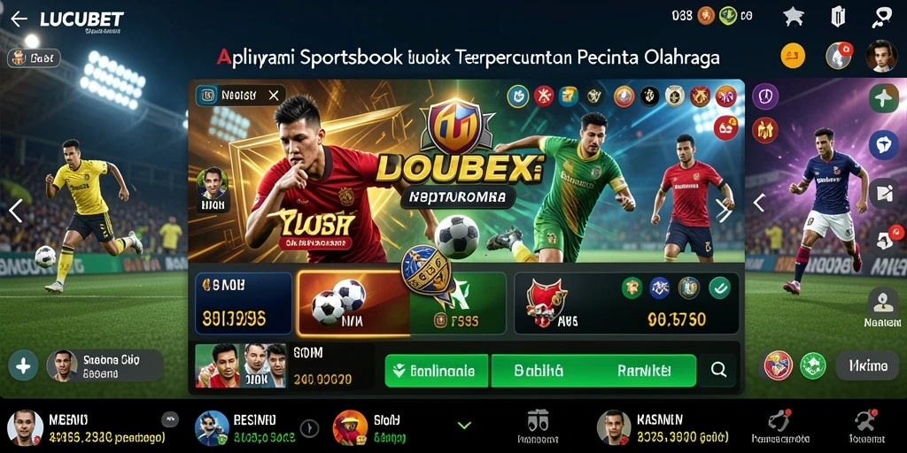 Tampilan screenshot LUCUBET menampilkan antarmuka taruhan yang intuitif.