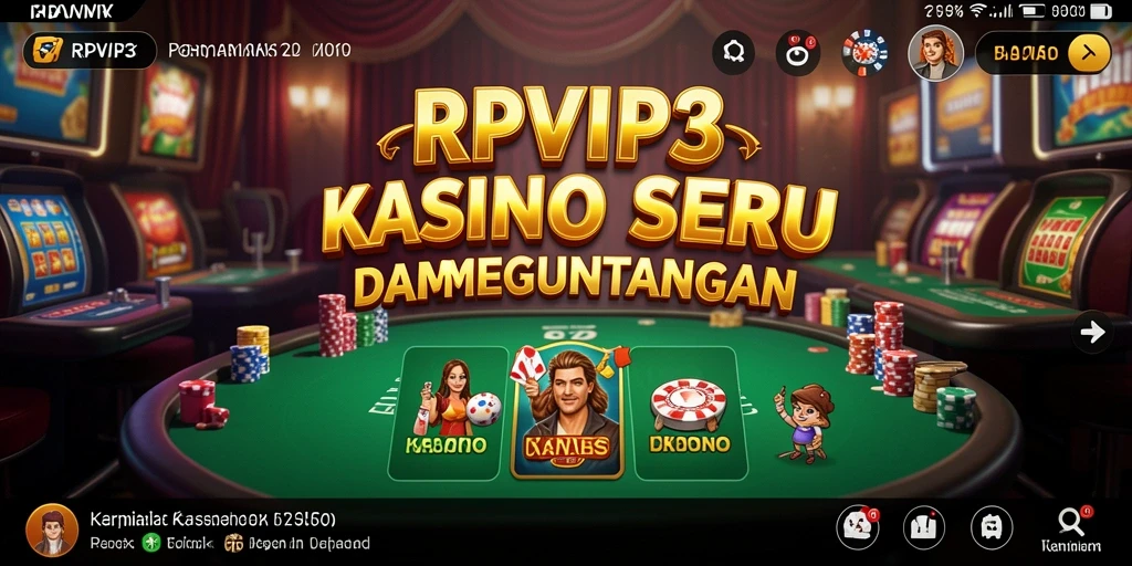 Tampilan gameplay RPVIP3 yang menegangkan dan menarik.